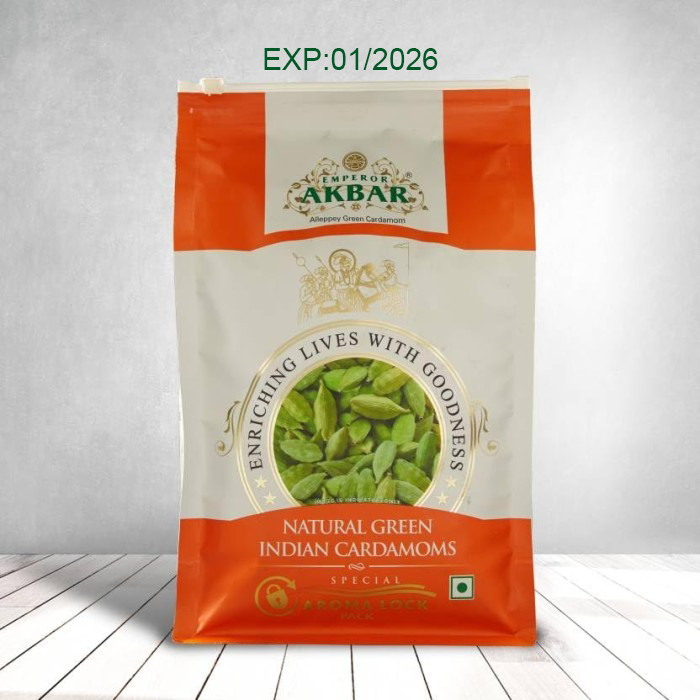 

India Cardamom / Green Cardamom / Kapulaga Hijau 1 Kg