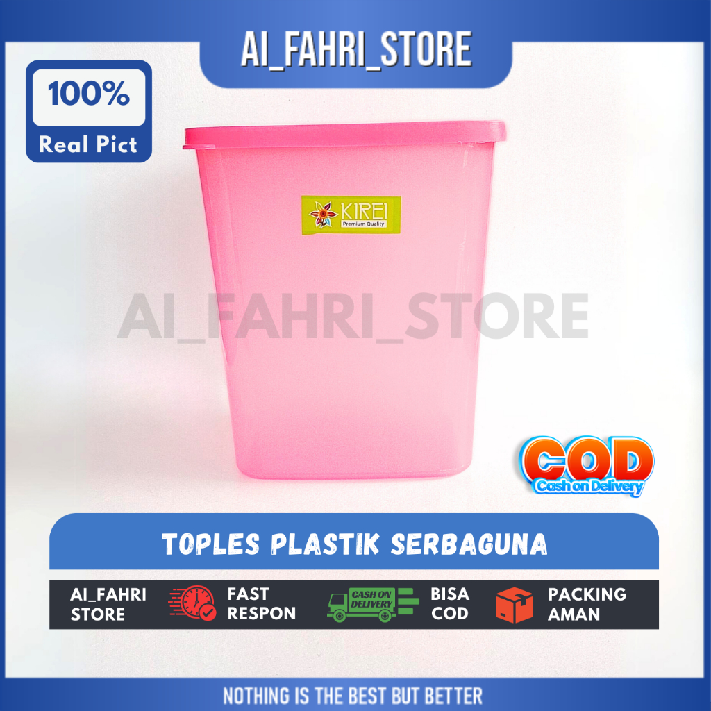 Toples Plastik Serbaguna Merk KIREI Tebal