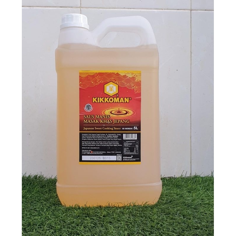 

Kikkoman Saus Manis Masak Khas Jepang Mirin kemasan jerigen 5L