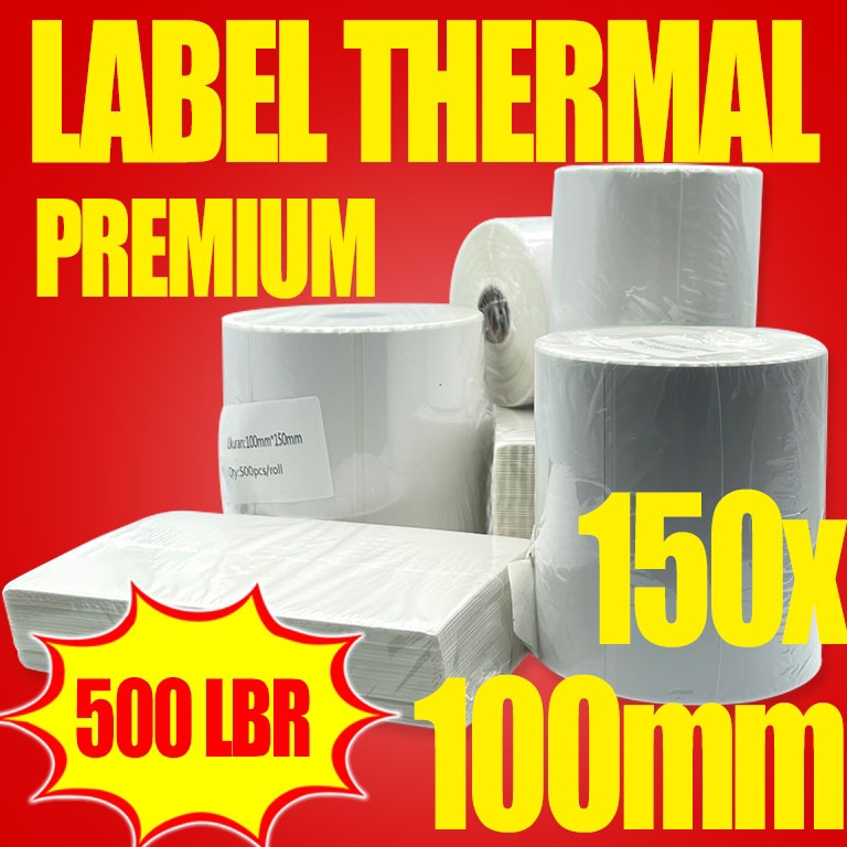 

TUJ442 Penjualan TerbaikCOD Label Thermal 1x15mm Sticker Label Continuous Label Kertas Bc Tebal Premium Waterproarcode Isi 5pof Tidak Luntur Lem Kuat Grosir