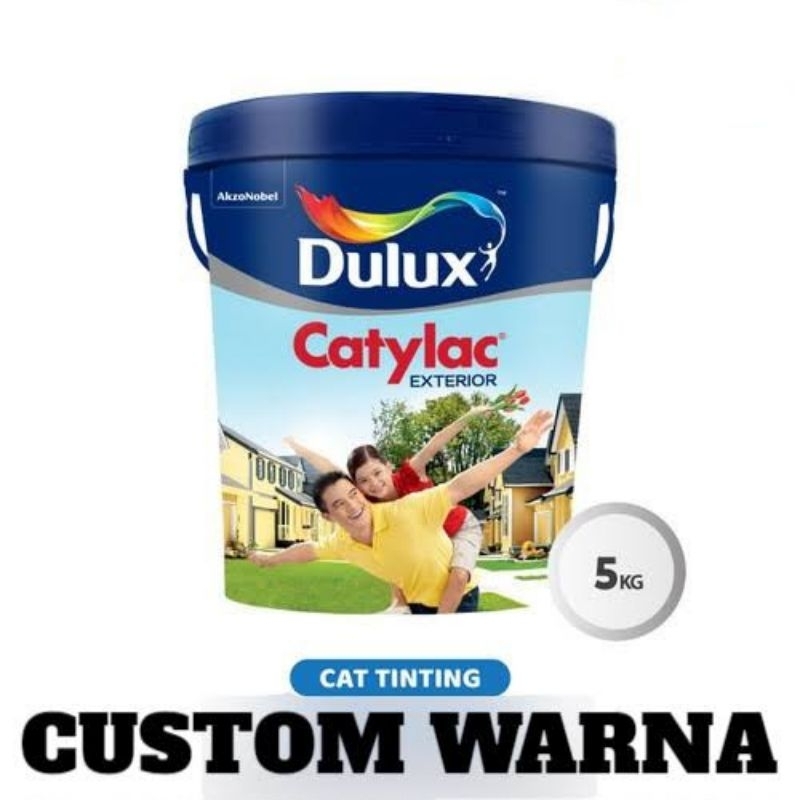 CAT TEMBOK DULUX CATYLAC EXTERIOR MIXING (GALON) | CATYLAC EXTERIOR TINTING - GALON