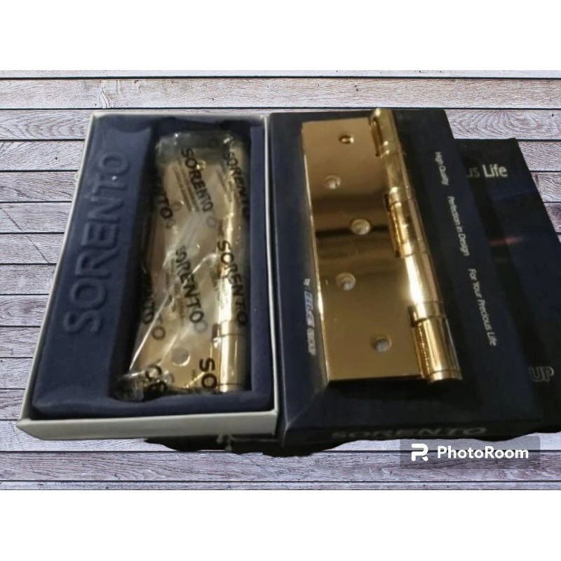 Engsel Pintu Sorento 5" GP / Engsel Pintu 5 inch Gold / Engsel Sorento 5 inch GOLD / Engsel 5" Gold