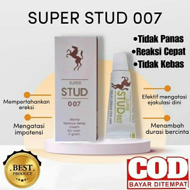 SUPER STUD 007 ORIGINAL CREAM OLES KUAT TAHAN LAMA