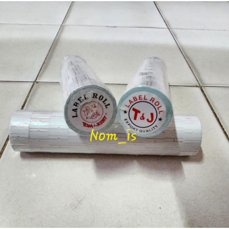 

Label Harga Rol / Price Tag Labeler 1 Jalur Tom & Jerry