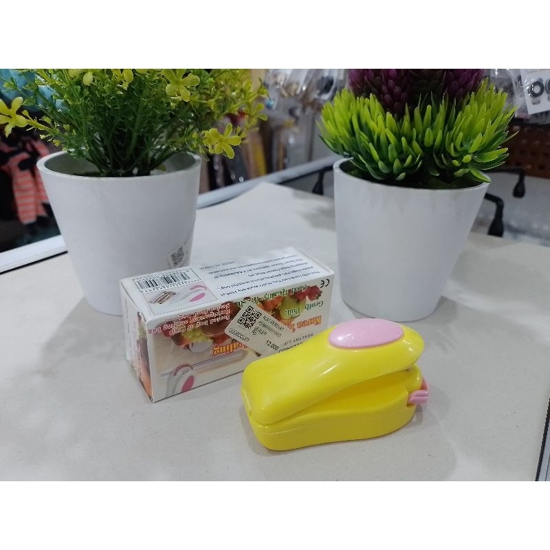 (acc ptk) alat perekat kemasan hand sealer / press kemasan snack / Sealer Mini / New Alat Perekat Pl