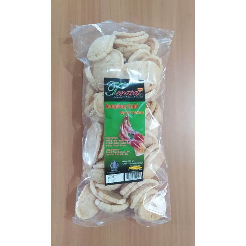 

Kemplang Cumi Bangka 200 gram