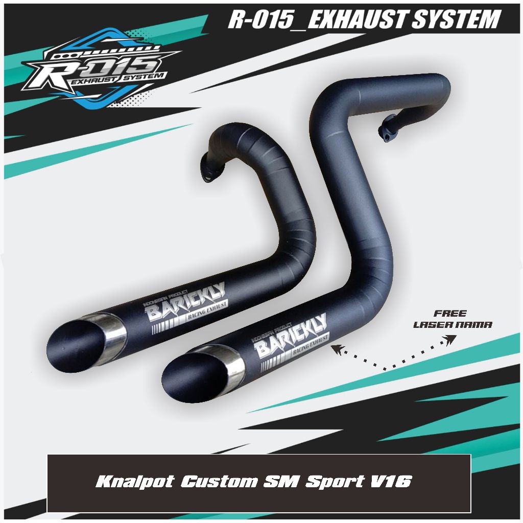 Knalpot Custom SM Sport V16 - R015