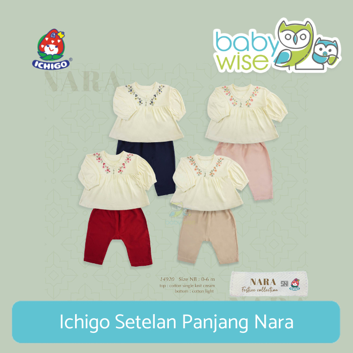 Ichigo Setelan Panjang Nara - Setelan Anak Perempuan