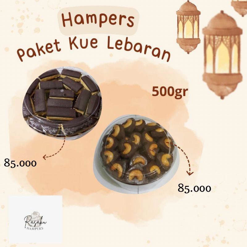 

Hampers Lebaran | Makanan Ringan | Kue Kering | Kue Lebaran | Coklat Series