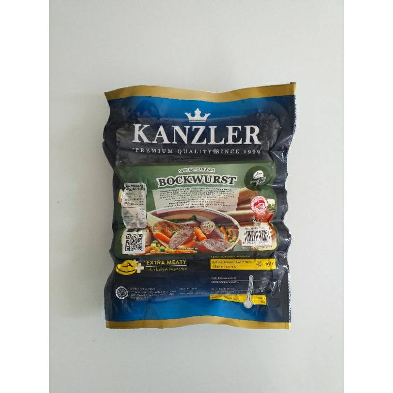 

Kanzler Sosis Beef Bockwurst 360 Gram