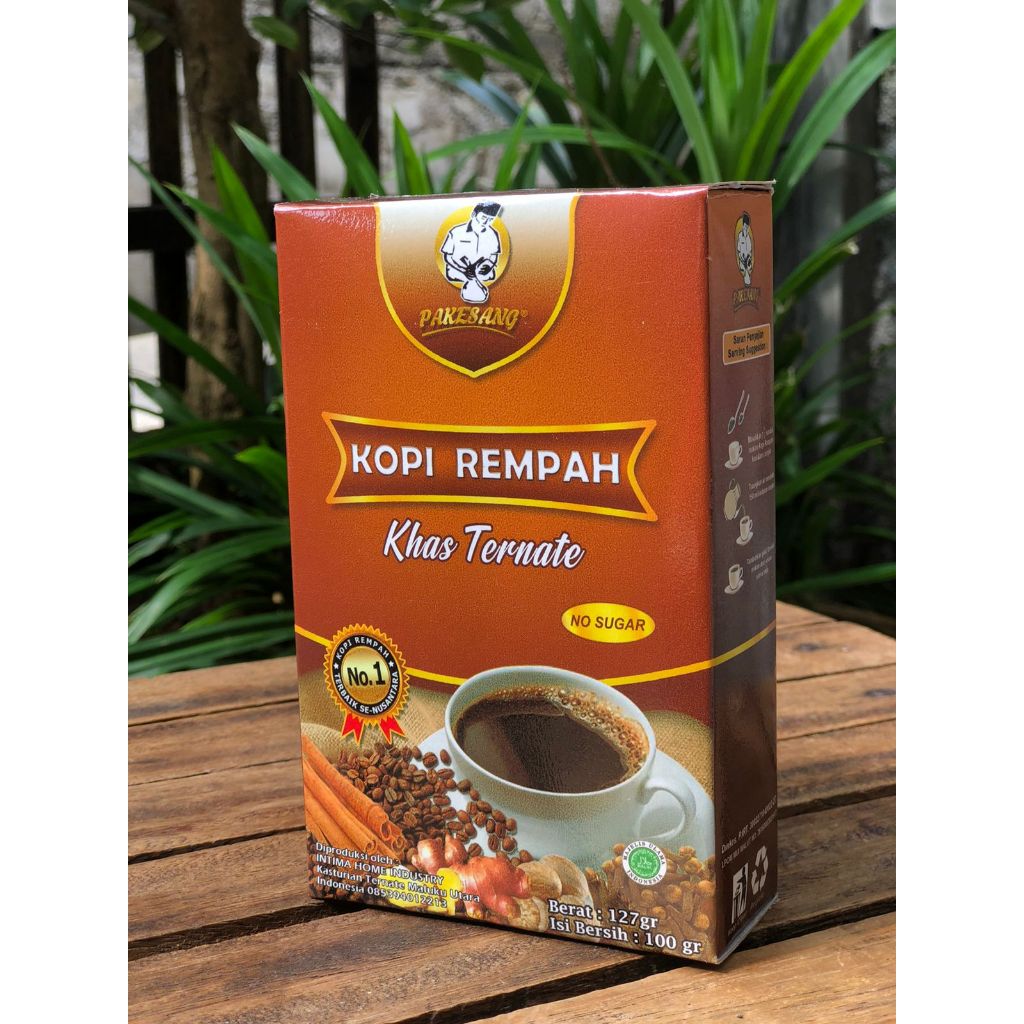 

KOPI REMPAH (NO SUGAR) 100 GR - Minuman Khas Ternate