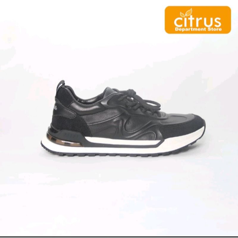 crocodile cr 5355 sepatu casual pria warna black & white coffe