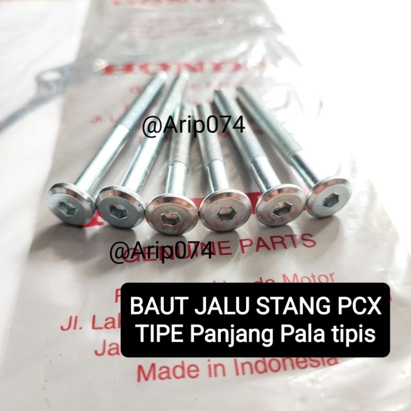 [PROMO] BAUT JALU STANG PCX BAUT JALU PCX BAUT L BANDUL JALU STANG UNIVERSAL BAUT 10 M6 BAUT STANG P