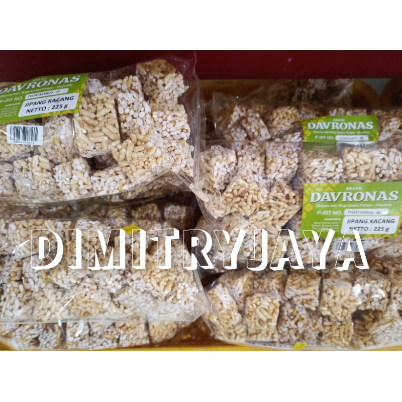 

Jipang kacang davronas 225 gram keripik kerupuk oleh oleh khas magelang jogja temanggung wonosobo