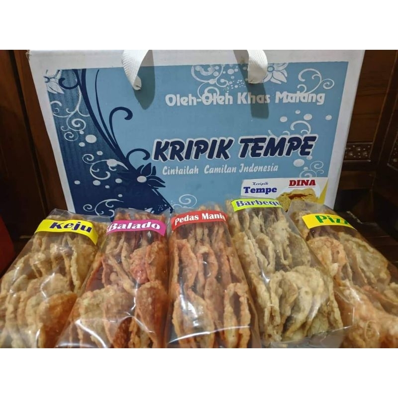 

keripik tempe gurih enak tepung tebal