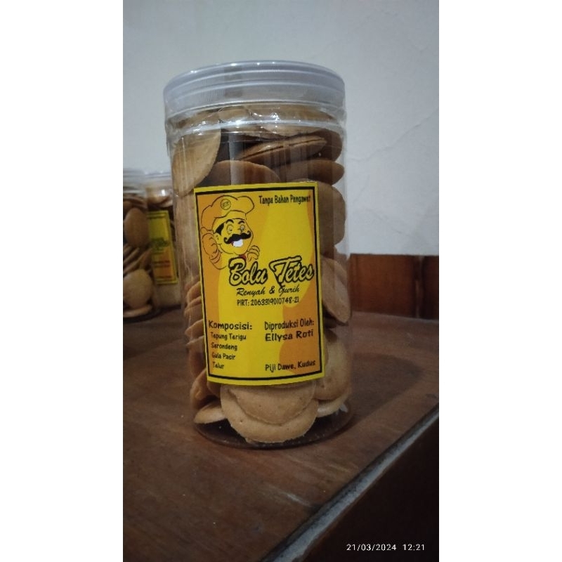 

BOLU TETES Virall 250gram Homemade