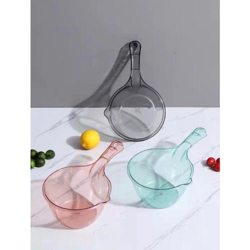 Gayung Mandi Aesthetic Gayung Transparan / Gayung Mandi Gayung Bayi Anti Pecah