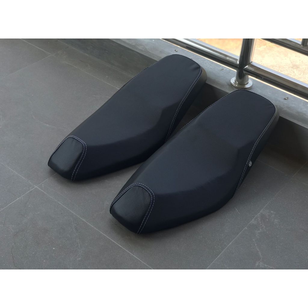 BUSA DAN KULIT NMAX OLD DOUBLE SEAT SESET PAHA BAHAN MBTECH BUSA PUTIH MODIFIKASI
