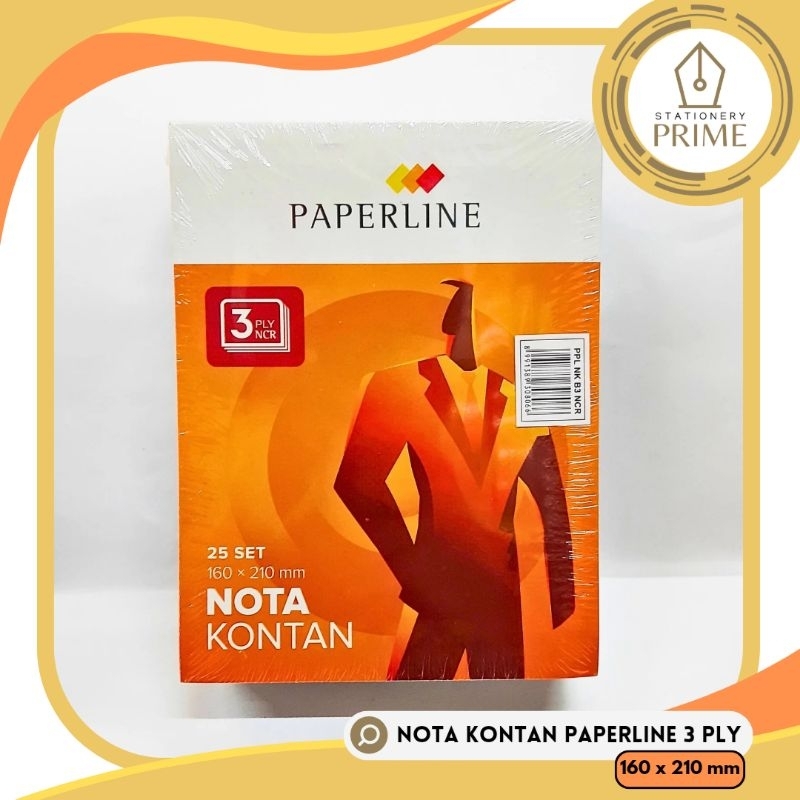 

Nota Kontan / Bon Besar 3 Ply 3 Rangkap Paperline ( 1 Pack isi 10 buku )