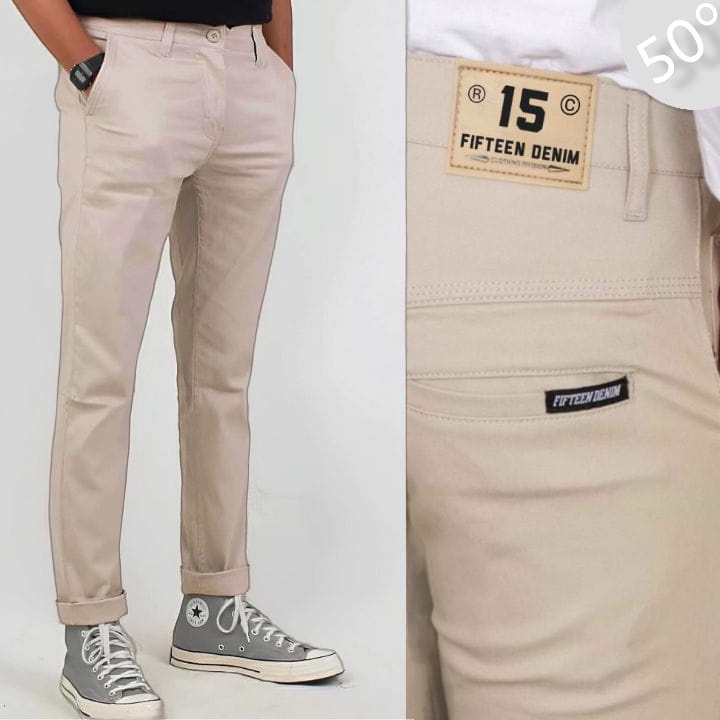 Stok terbatas  Celana Chino Pria Panjang Slimfit Chinos cowo cino Premium pensil  Celana Pria Ankle 
