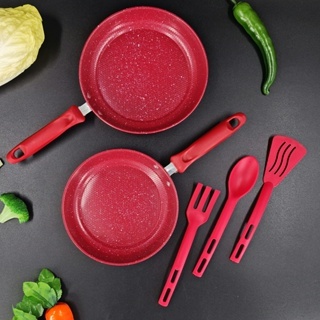 TEFLON SET ISI 2 PCS FREE SET SUTIL TEFLON WARNA TEFLON SERBAGUNA