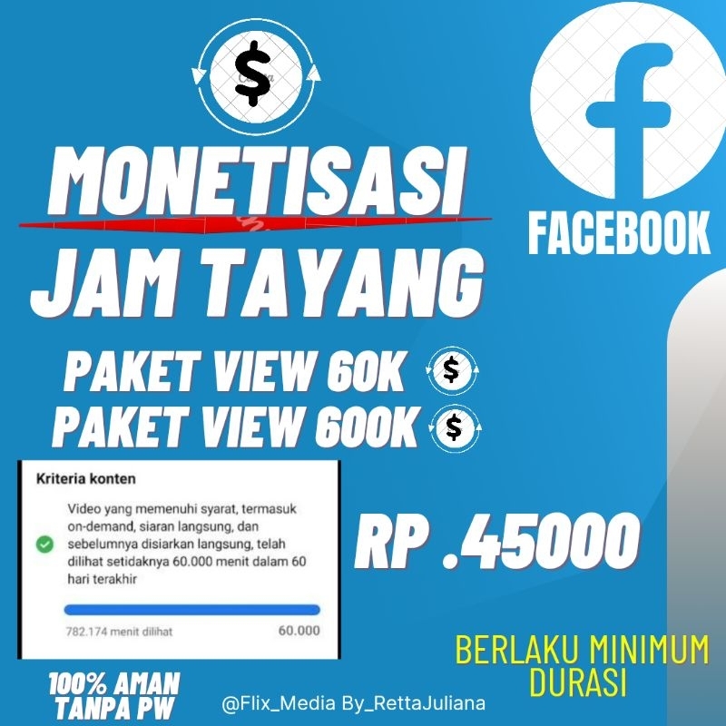 Facebook View / Instream / Jam Tayang Facebook