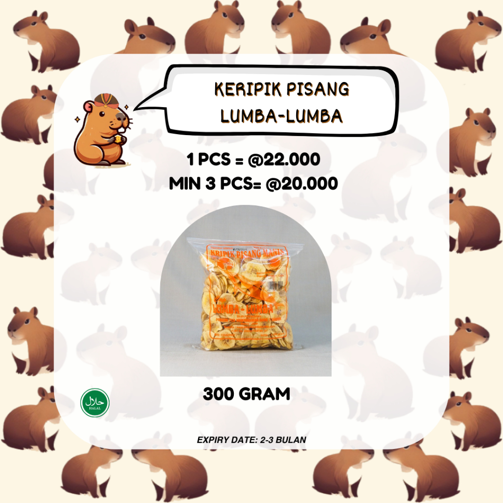 

Keripik Pisang Lumba Lumba 300gram/Oleh oleh Khas Malang