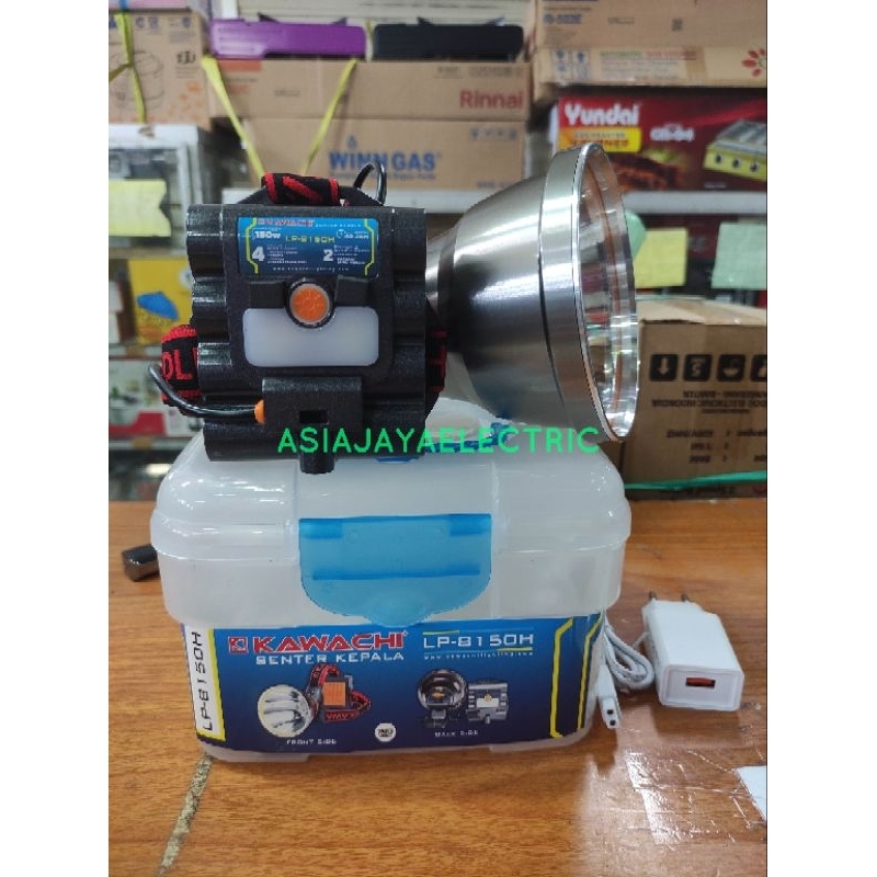 HEADLAMP SENTER KEPALA KAWACHI 150W LP8150H 150 WATT ORIGINAL HITECH