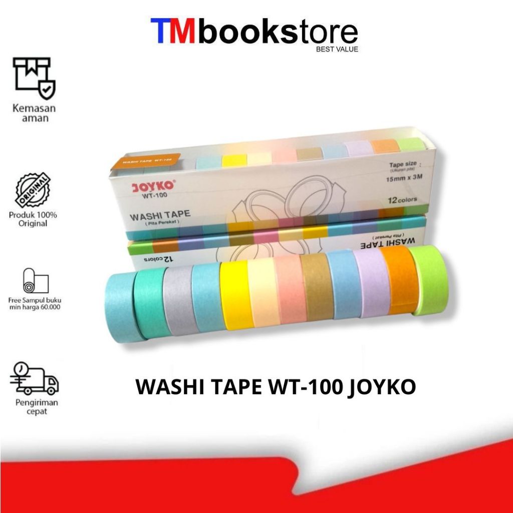 

WASHI TAPE WT-100 JOYKO