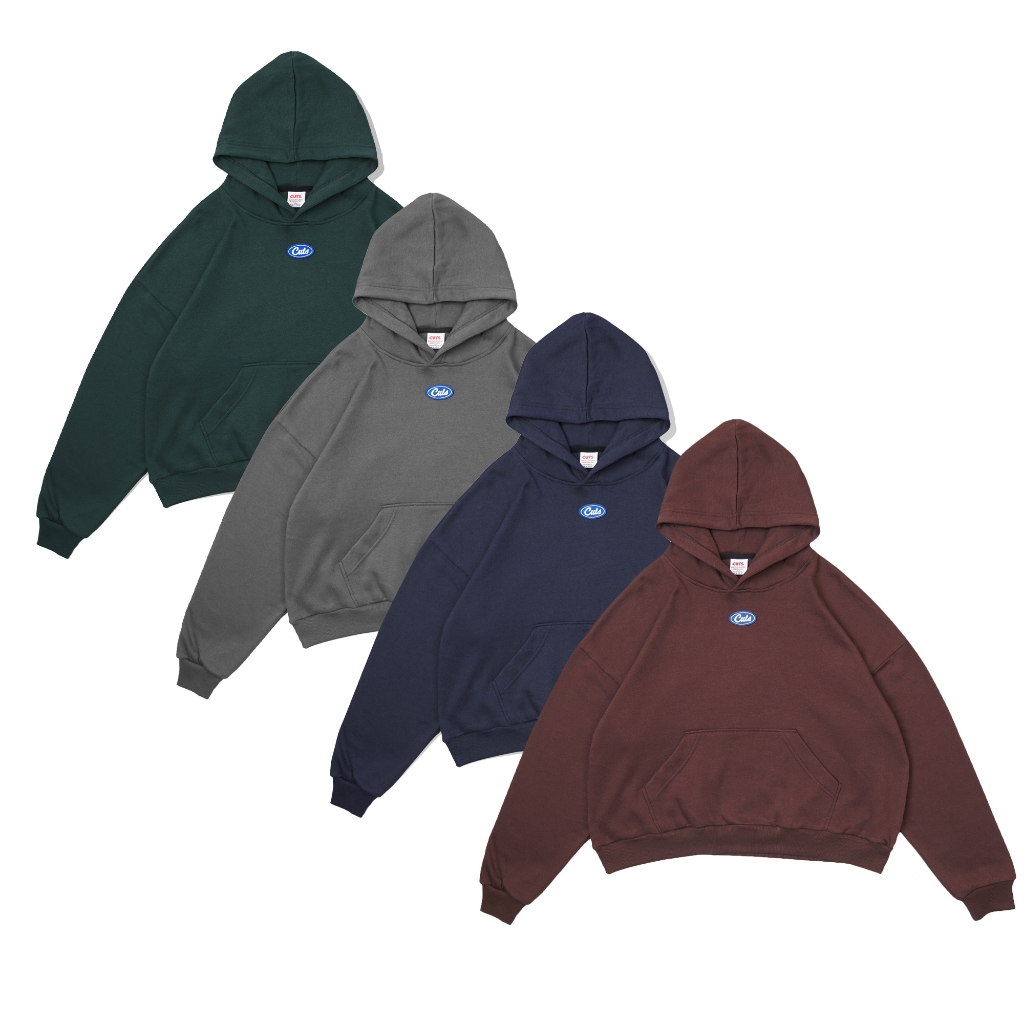 CUTS | OVERSIZED BOXYFIT CROP HOODIE | FORD