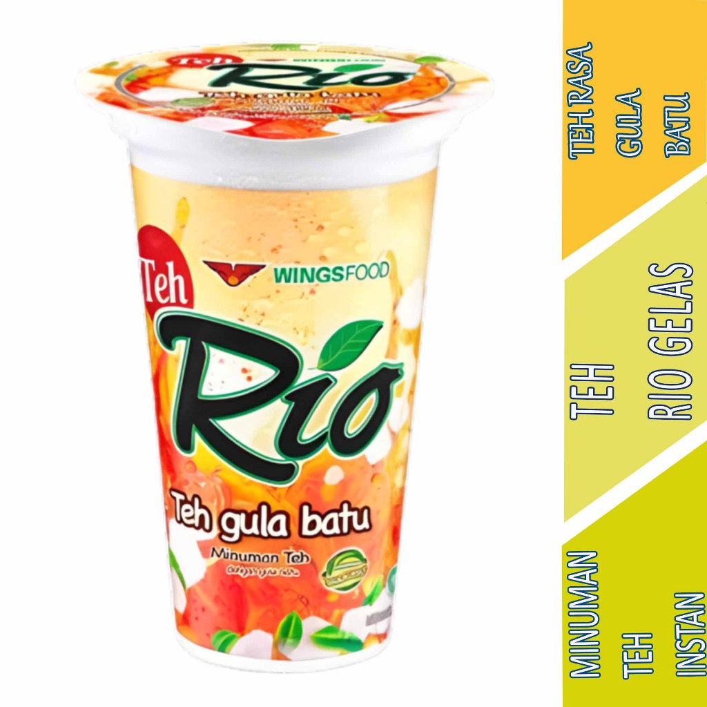 

Minuman Teh Rasa Gula Batu - Teh Rio - Minuman Teh Instan - 180ml