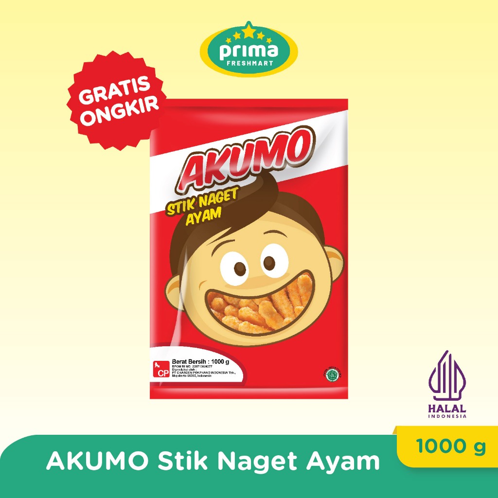 

AKUMO STIK NAGET AYAM 1 KG