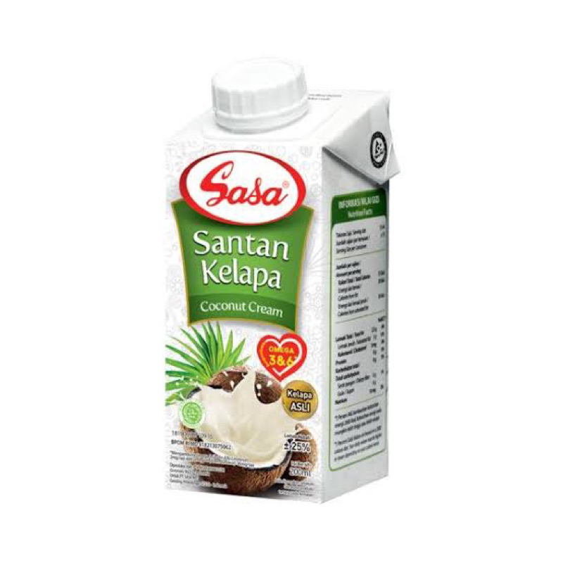 

sasa santan kelapa 200ml - sasa santan kelapa - santan sasa botol