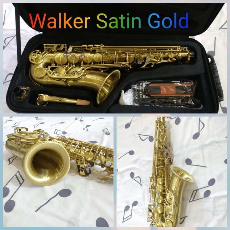 Alto Saxophone Walker Gold satin