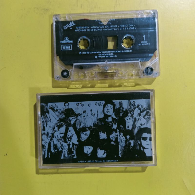 Kaset DURAN DURAN Thank you