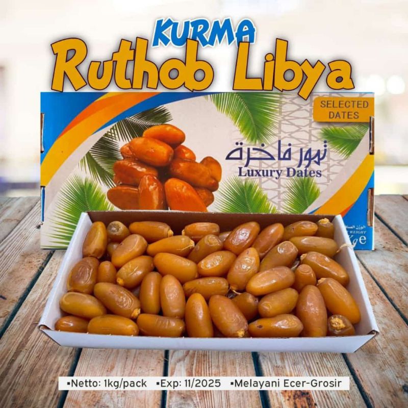 

ruthab libiya /kurma muda // enak premium
