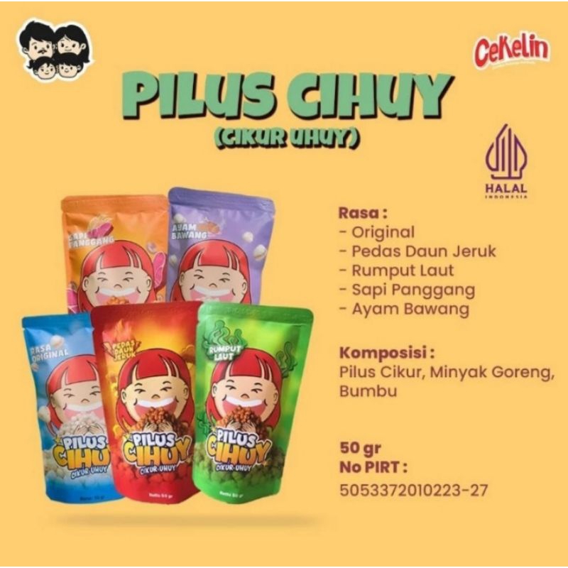 

Pilus Cihuy Pilus Cekelin 50gr