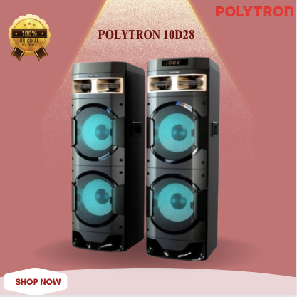 POLYTRON SPEAKER AKTIF PAS 10D28 SPEAKER KARAOKE ORIGINAL/PAS10D28/PAS-10D28/PAS 10 D28/PAS-10-D28