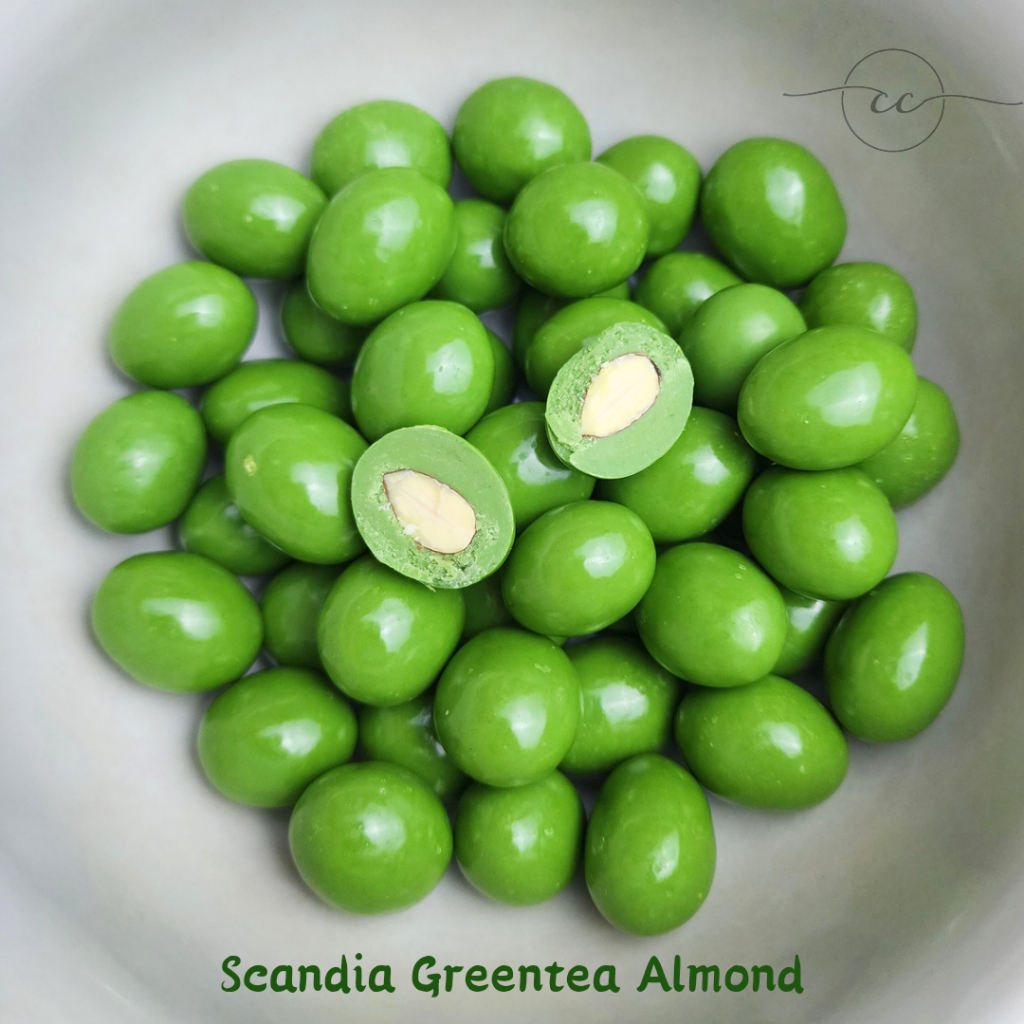 

Coklat Scandia Almond Greentea