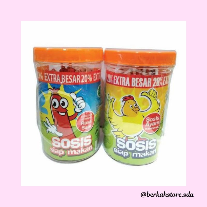 

Sosis So Nice toples 22grx24pcs Sapi / Ayam