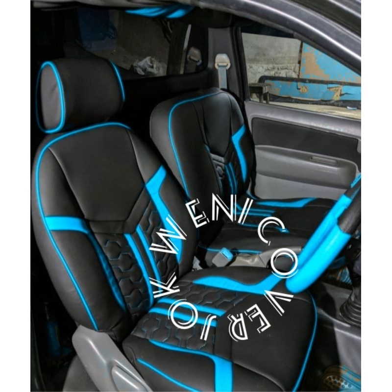 sarung jok mobil Mitsubishi Strada Triton single cabin - Cover jok mobil Strada single cabin - sarun