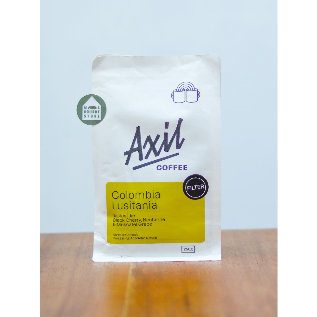 

AXIL COFFEE BEANS - Biji Kopi AXIL Colombia Lusitania - 250gr