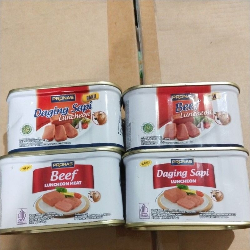 

Pronas Luncheon sapi 198gr
