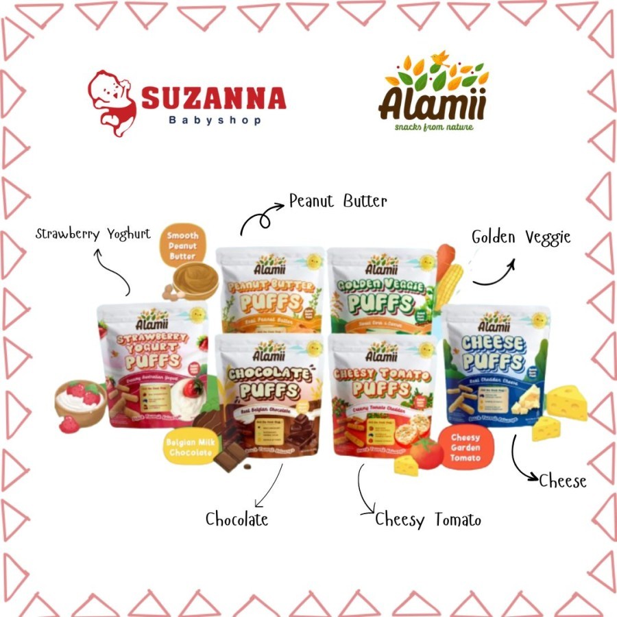 Alamii Puffs Snack Bayi 1 Tahun + | Cemilan Anak | Snacks