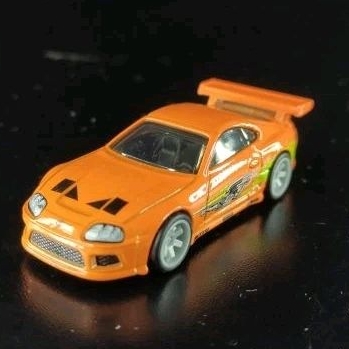 HOT WHEELS LOOSE PREMIUK TOYOTA SUPRA MK4 ORANGE FAST AND FURIOUS FROM 2PACK