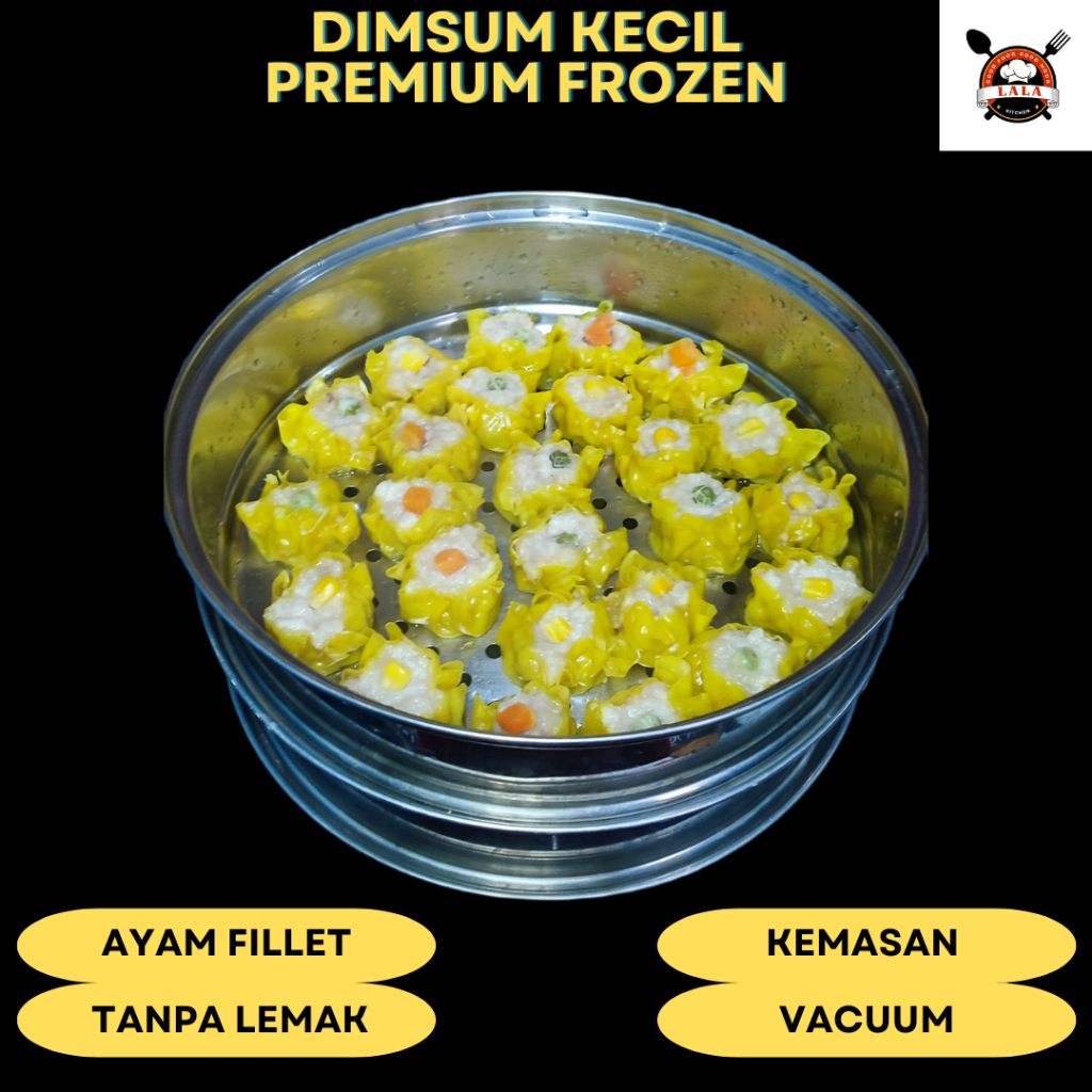 

DIMSUM KECIL PREMIUM FROZEN ORDER MINIMAL 10PCS