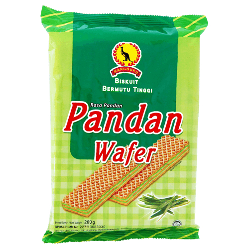 

aim wafer pandan 280gr - aim kangguru wafer pandan