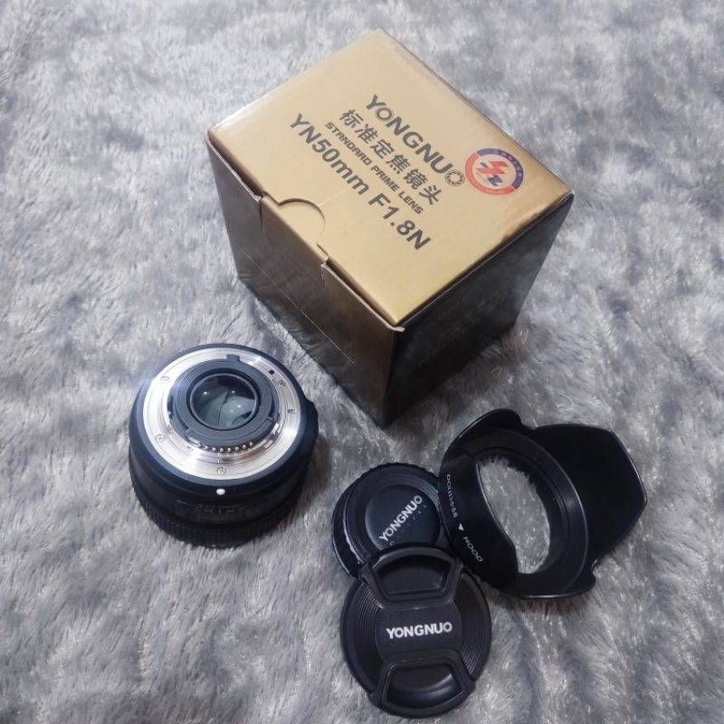 Like New Lensa nikon Yongnuo 50mm 50 mm, bukan 85mm/35mm