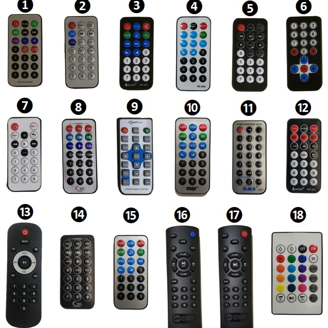 Tren Terbaru Remote Speaker Remote MP3 Remote Arduino Kit Remote MP5 Remote MP3 Car Player