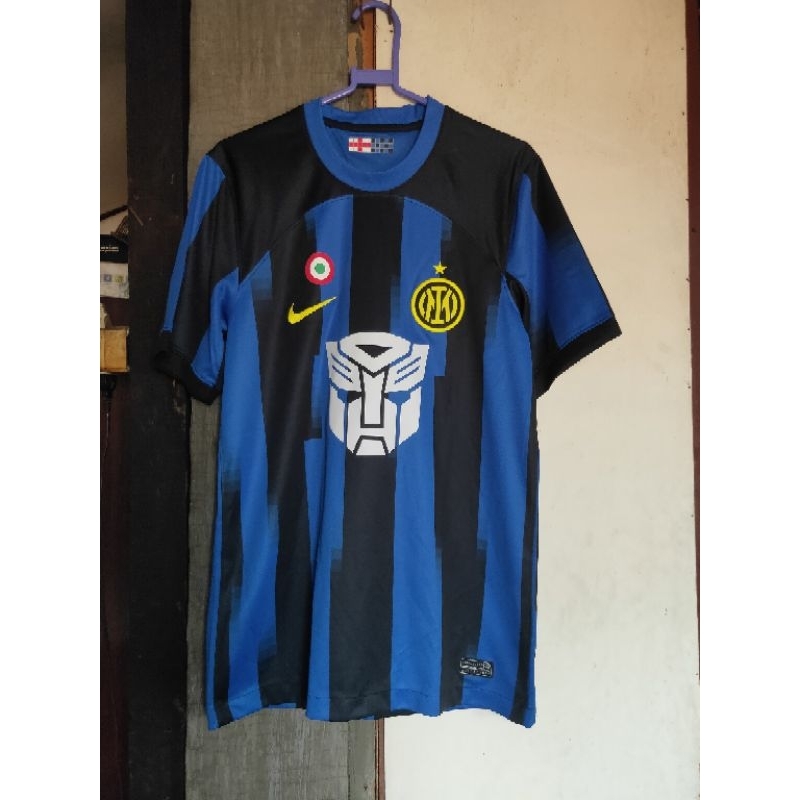 Jersey NIKE INTER MILAN x TRANSFORMERS size S 74x48